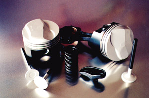 thermal coated pistions & valves
