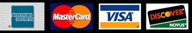 MDR accepts American Express, Mastercard, Visa, Discover cards